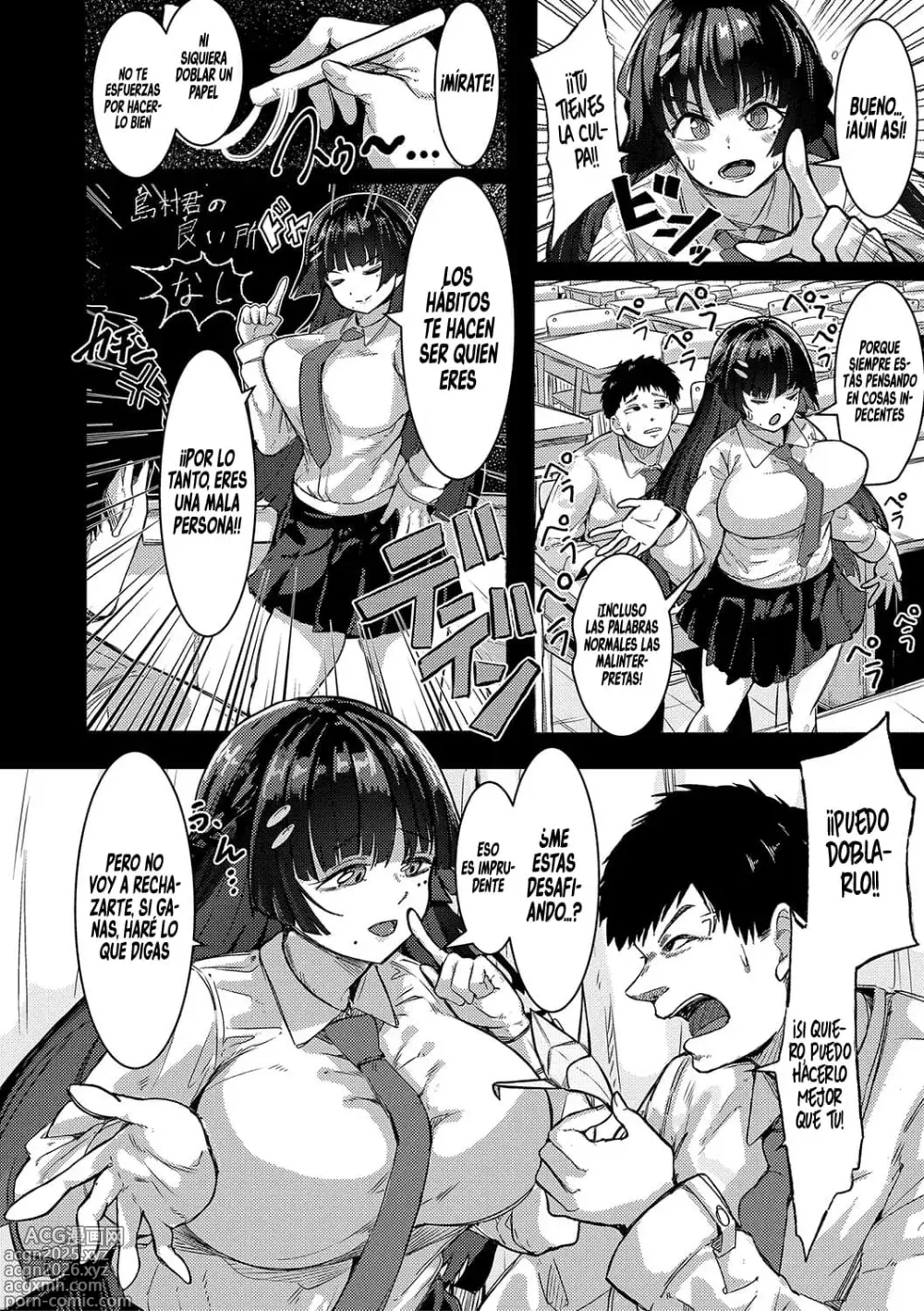 Page 7 of manga La Tetona Presidenta Estudiantil se Volvió Aadicta al Sexo -¿Estoy Hablando una Voz así de Cachonda？- Cap. 1-2