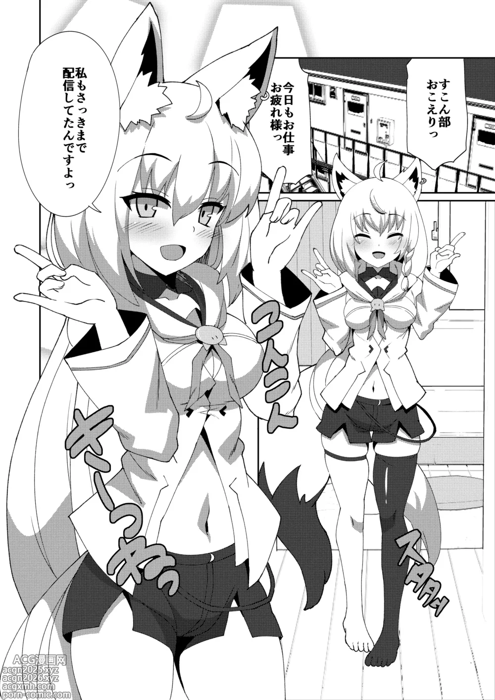 Page 4 of doujinshi Daisuki Kitsune