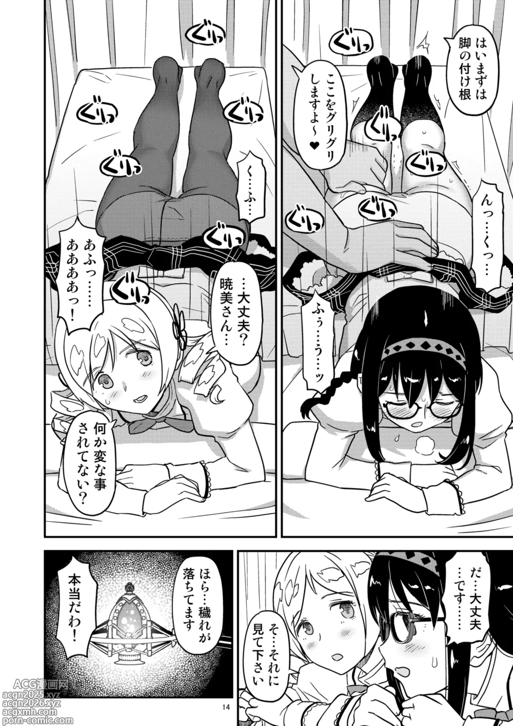 Page 14 of doujinshi Nikubou Aigan Kedamono Rape