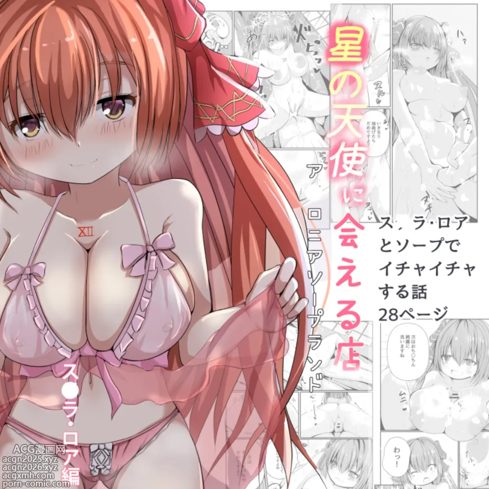 Page 1 of doujinshi Hoshi no Tenshi ni Aeru Mise -A●ronia Soapland-