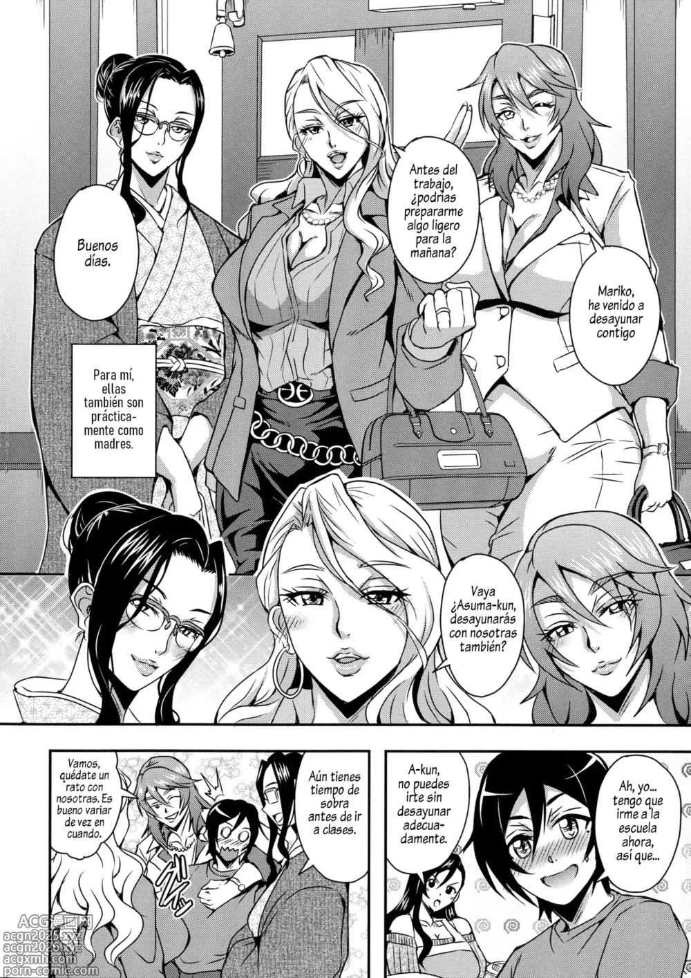 Page 8 of manga Boku to Succubus Mama-tachi to no Harem Life
