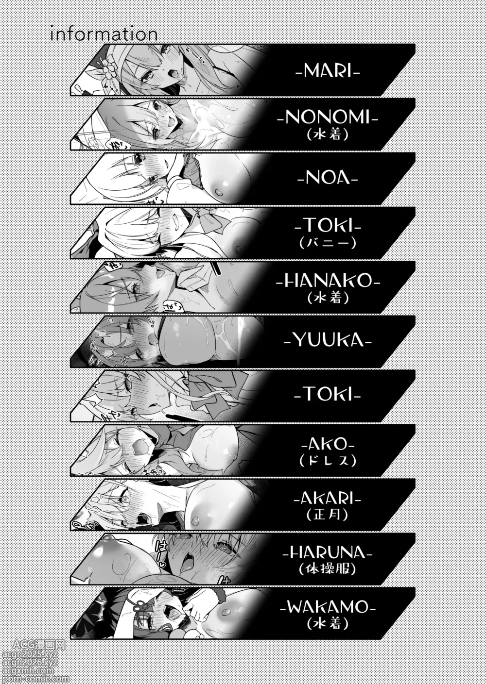 Page 3 of doujinshi BluArch no Ecchi na Mini Manga Matome Hon 2