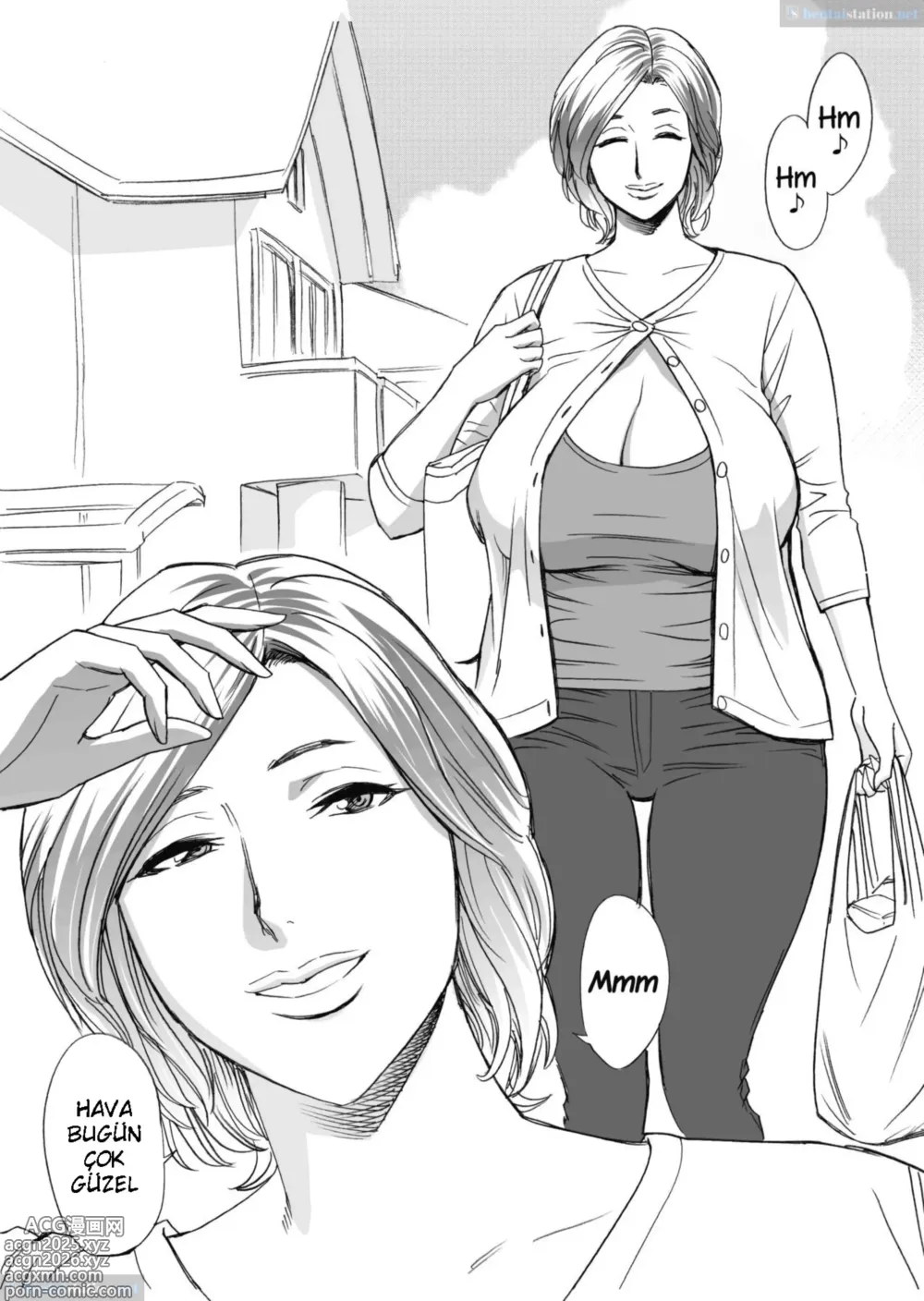 Page 3 of manga Visits from Mom