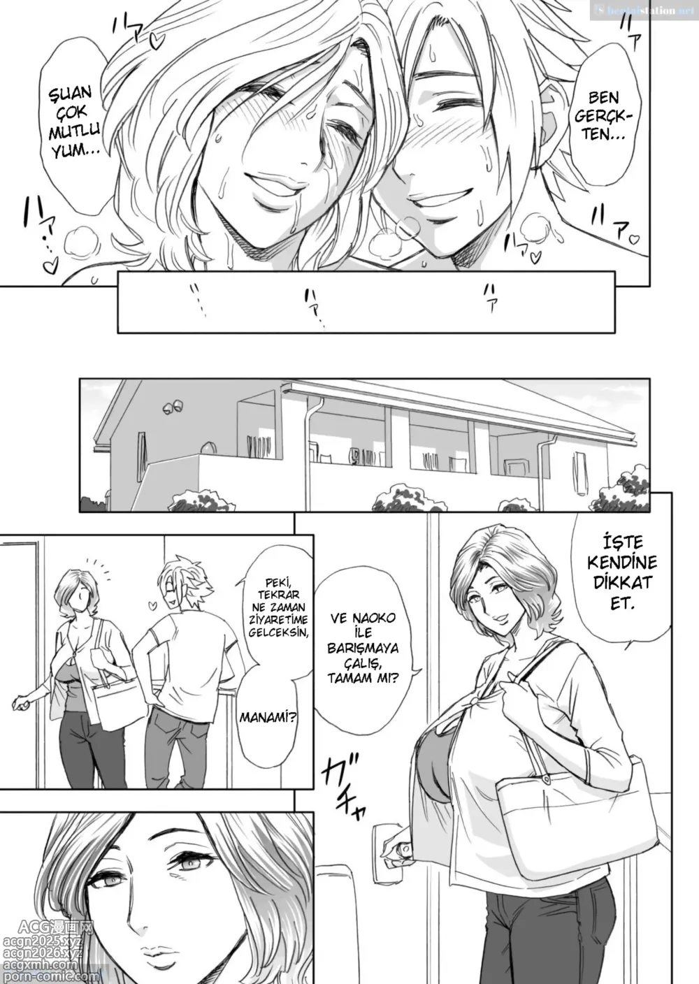 Page 32 of manga Visits from Mom