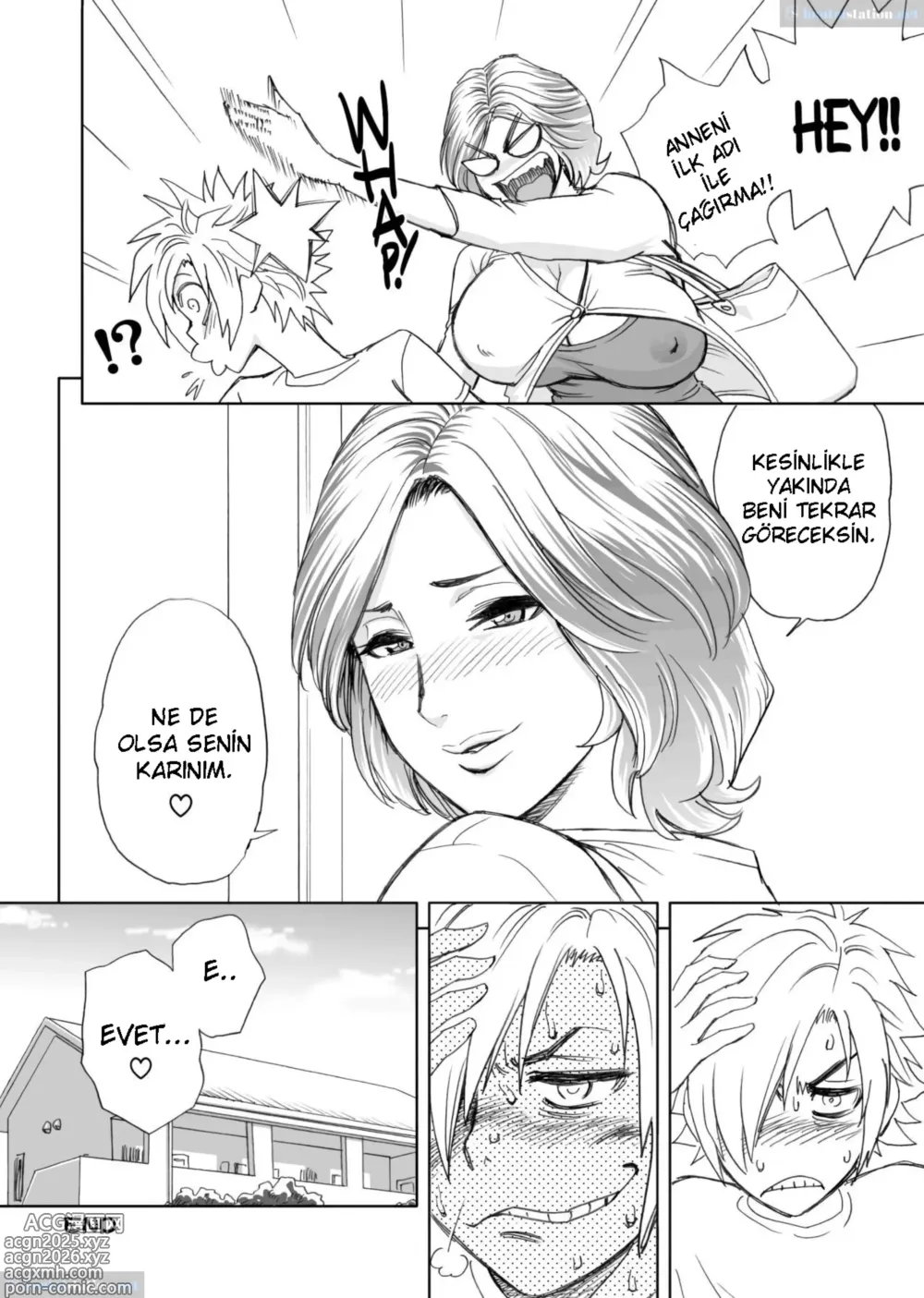 Page 33 of manga Visits from Mom