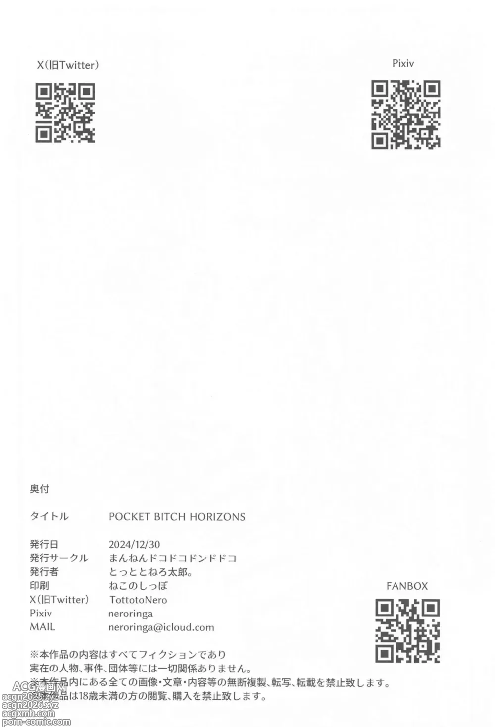 Page 27 of doujinshi POCKET BITCH HORIZONS