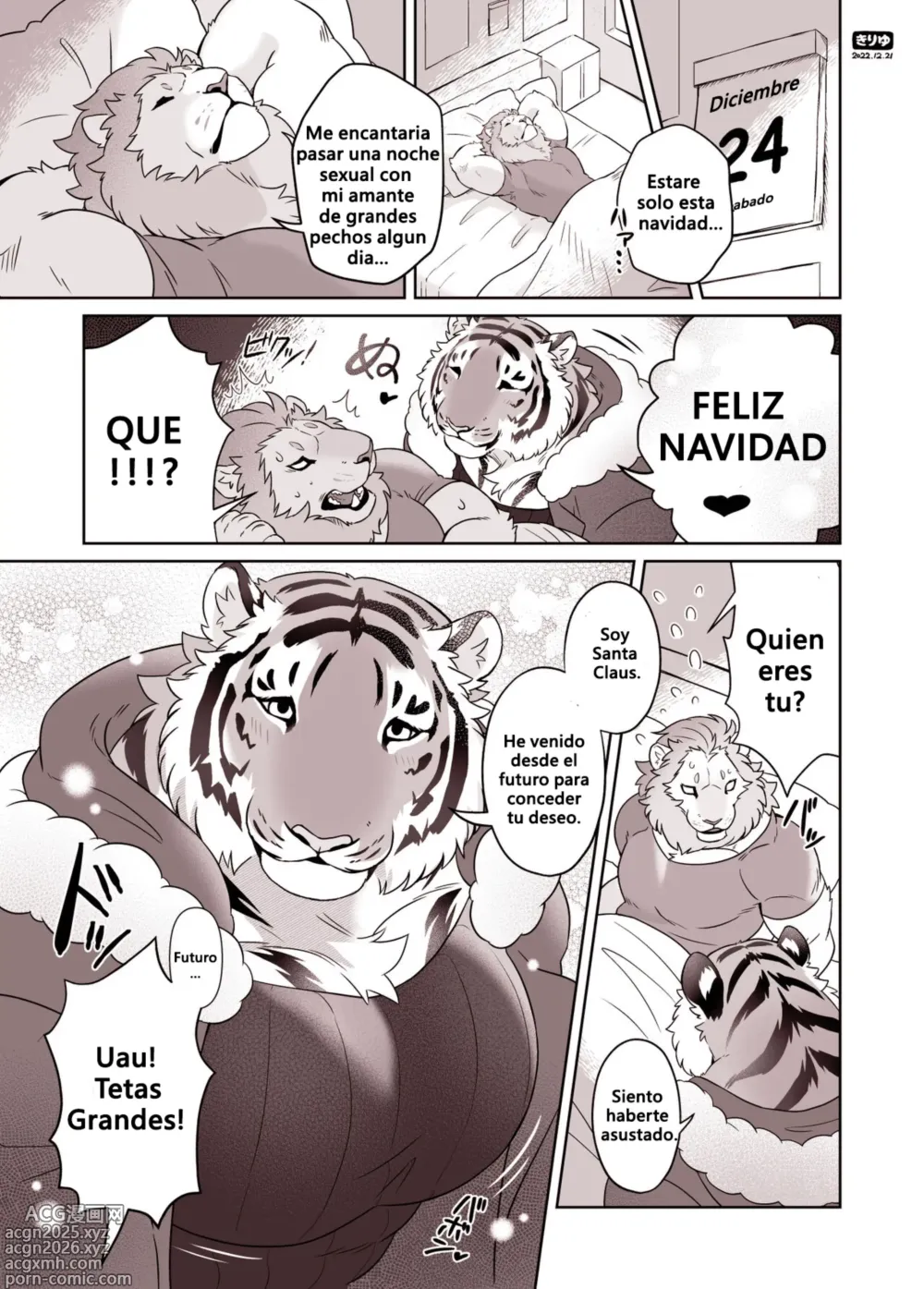 Page 1 of doujinshi Jugando Con Santa Ramchan❤ - Play with Santa Ramchan❤
