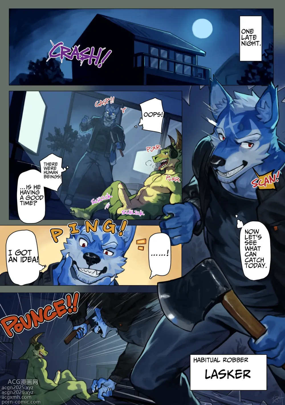 Page 1 of manga The Evil Deeds Of The Rascal Lasker
