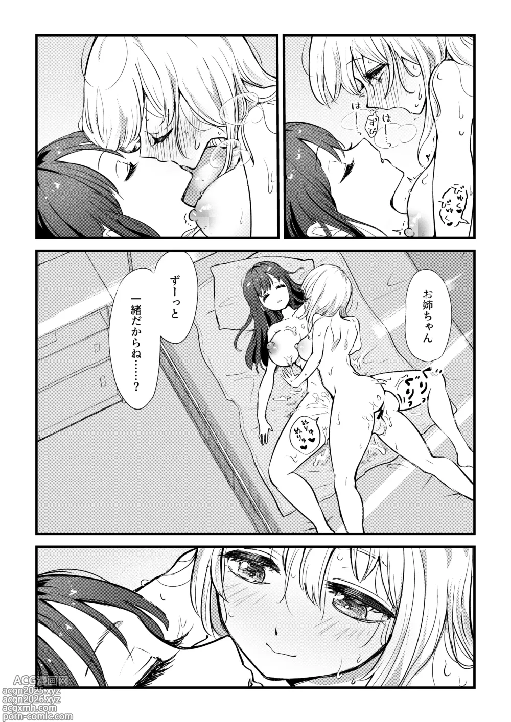 Page 13 of doujinshi ふたなり妹が大好きなお姉ちゃんを睡眠○する話