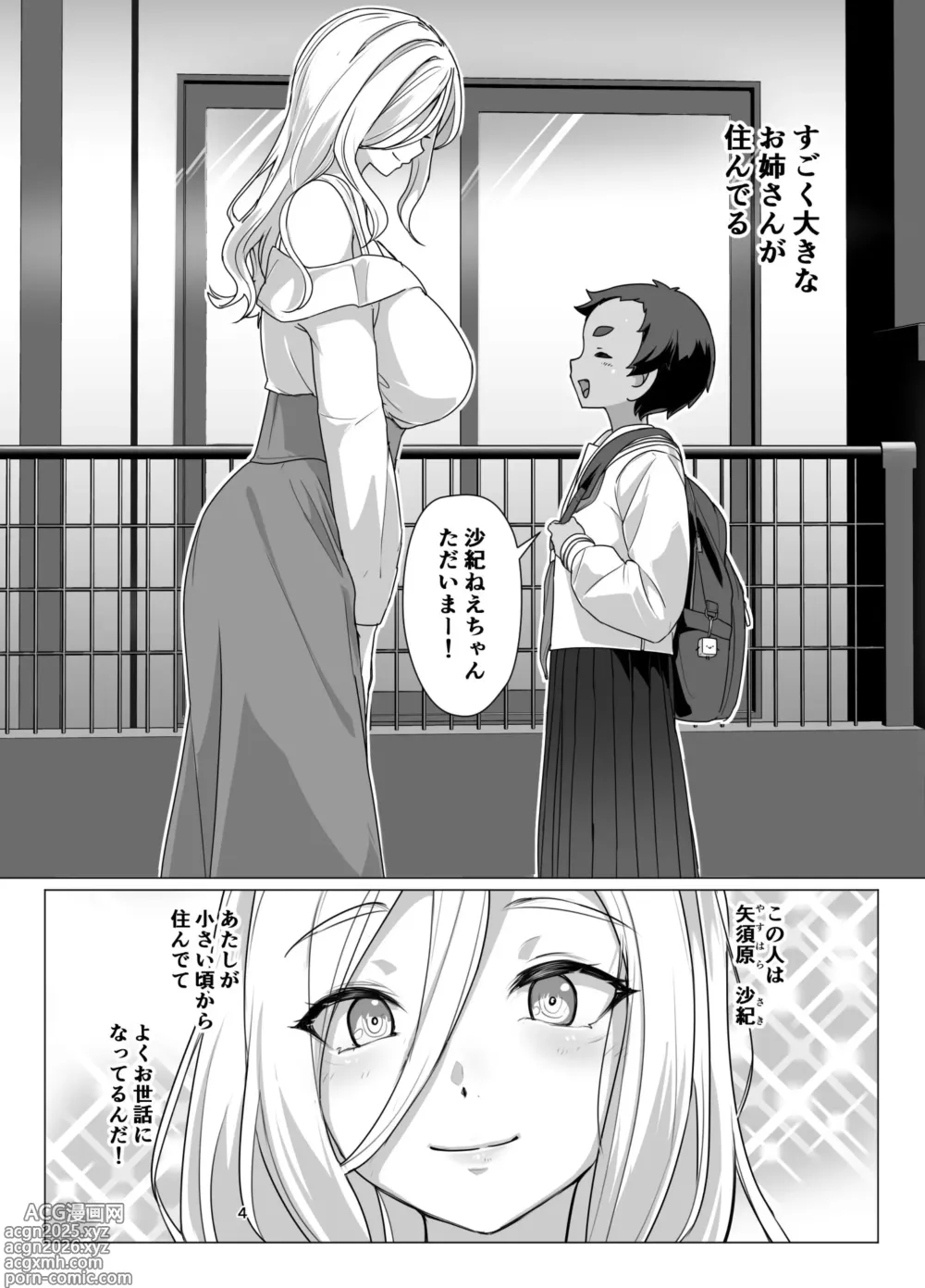 Page 3 of doujinshi Ookina Onee-san to no Kinmitu na Kankei
