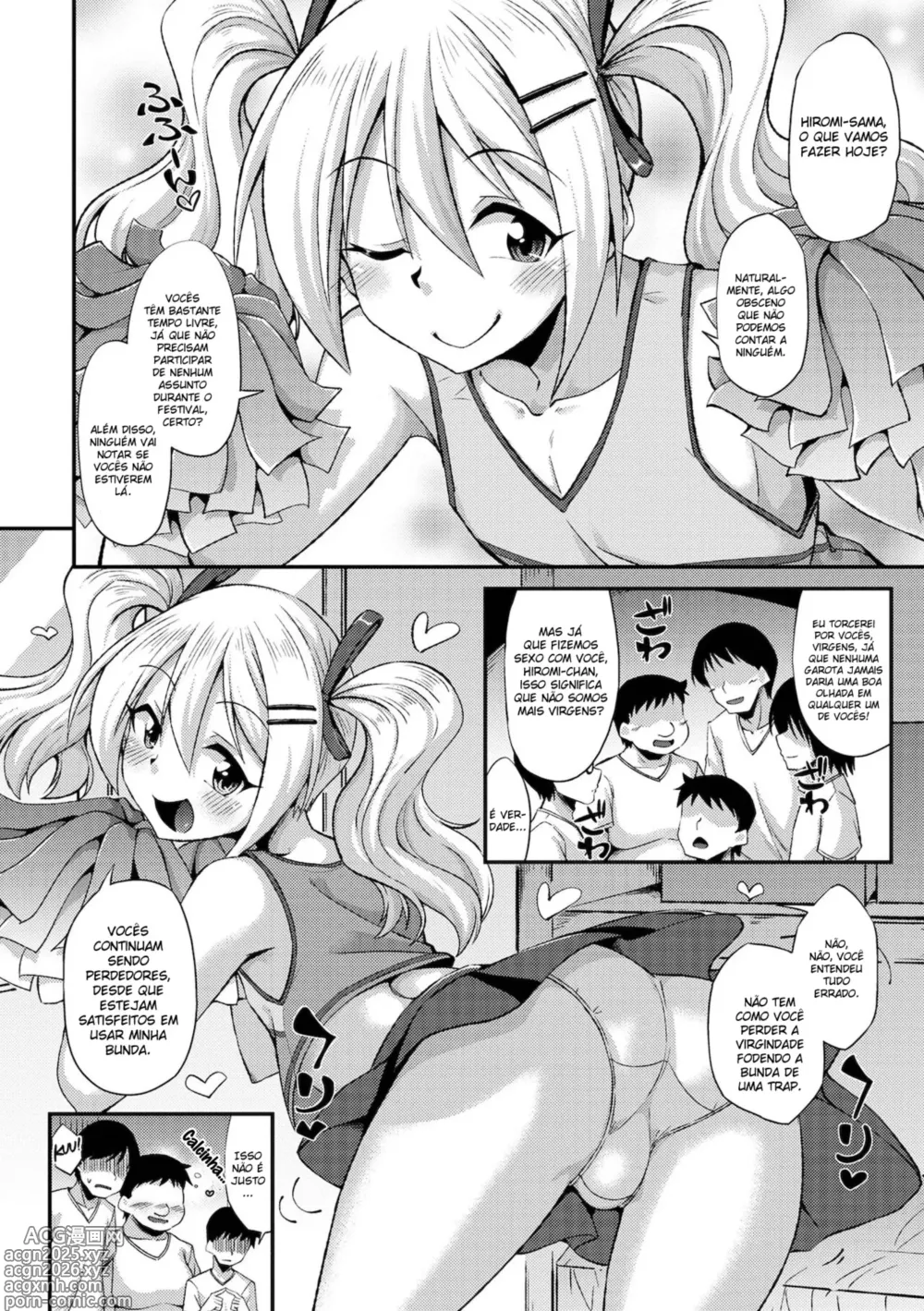 Page 2 of manga Doutei Cheerleading!