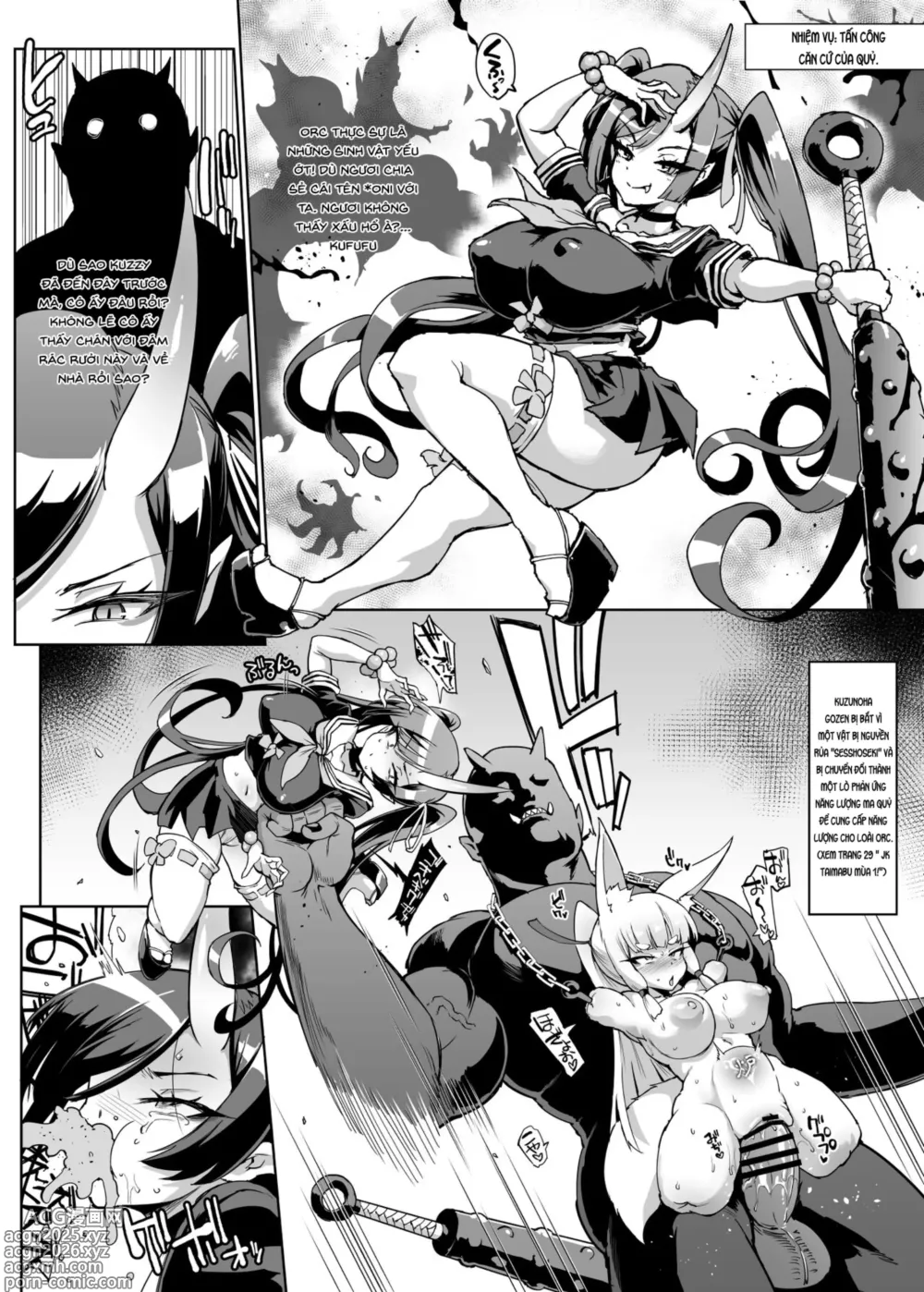 Page 34 of doujinshi JK Taimabu Season 2