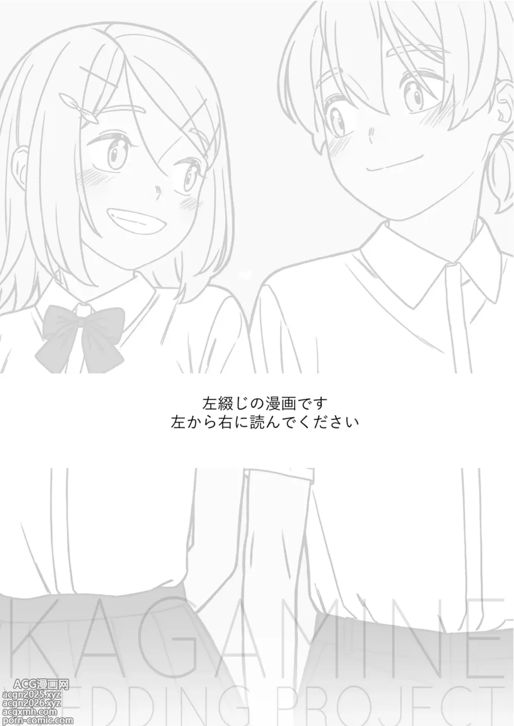 Page 2 of doujinshi KAGAMINE WEDDING PROJECT 1