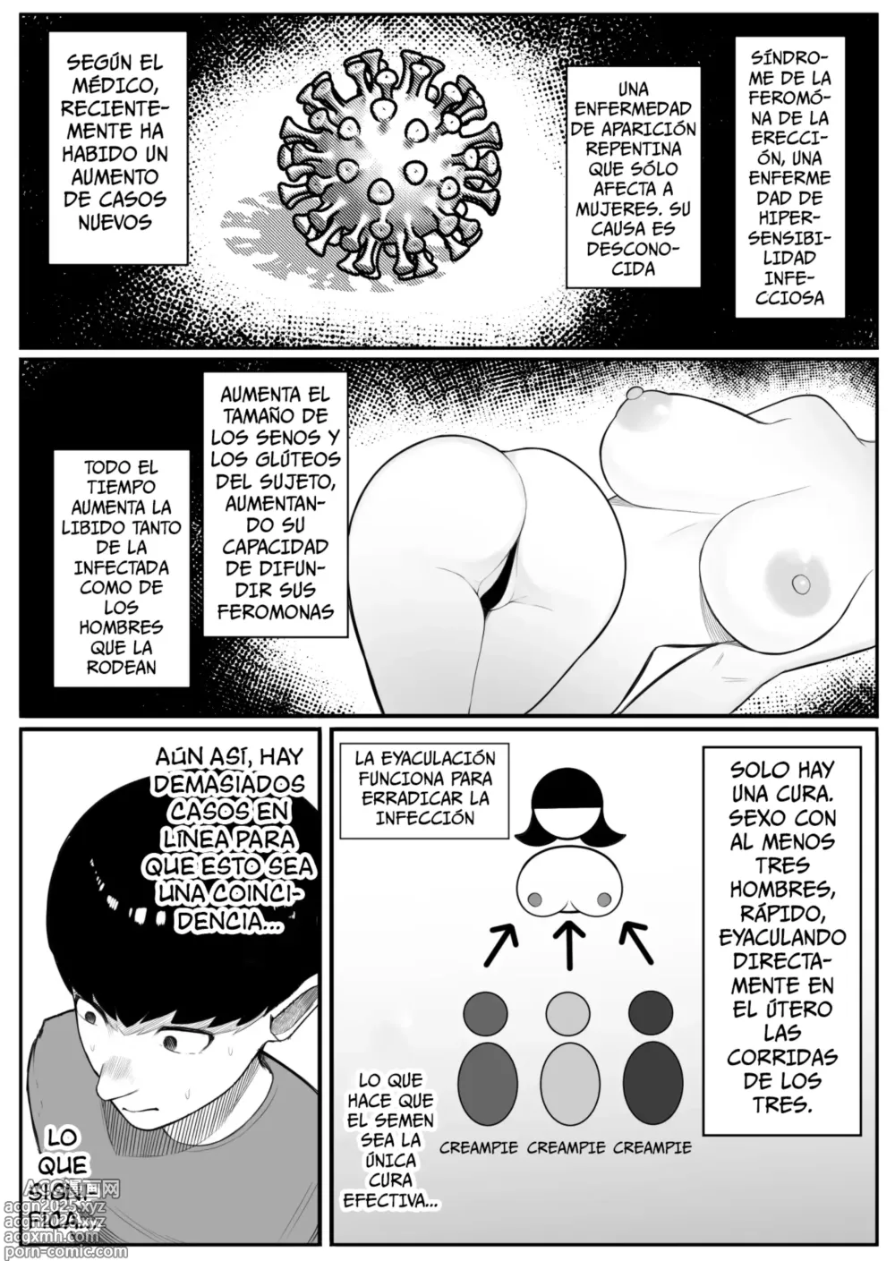 Page 13 of doujinshi ¡Qué Rico! La Extraña Enfermedad de las Feromonas