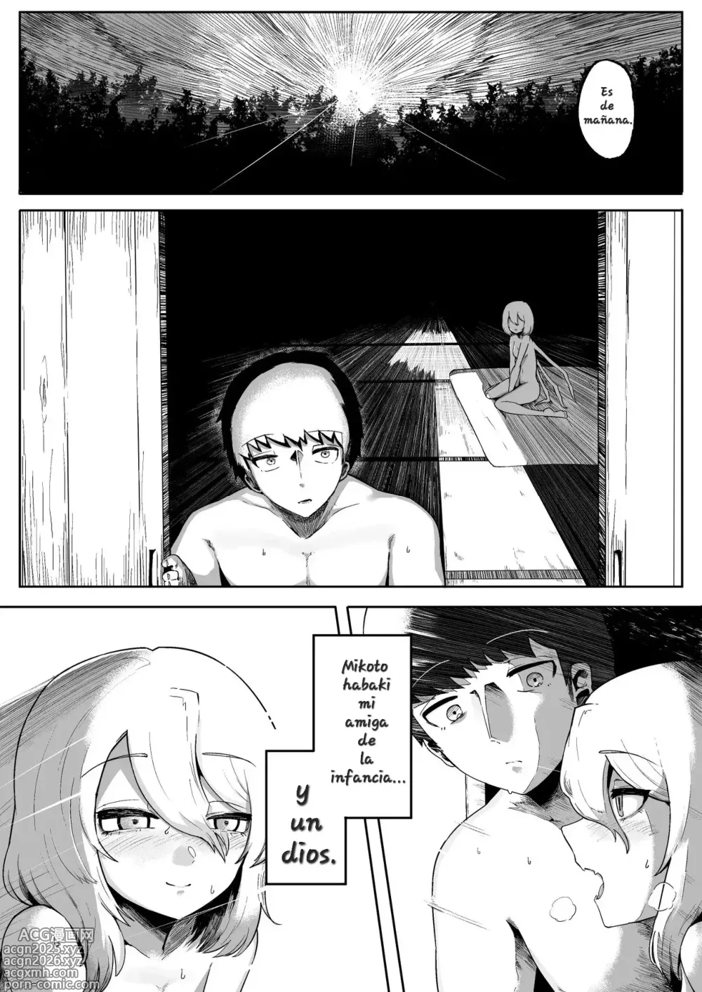 Page 10 of doujinshi Hasta que Tú y tu Esposa Diosa Tengan Descendencia