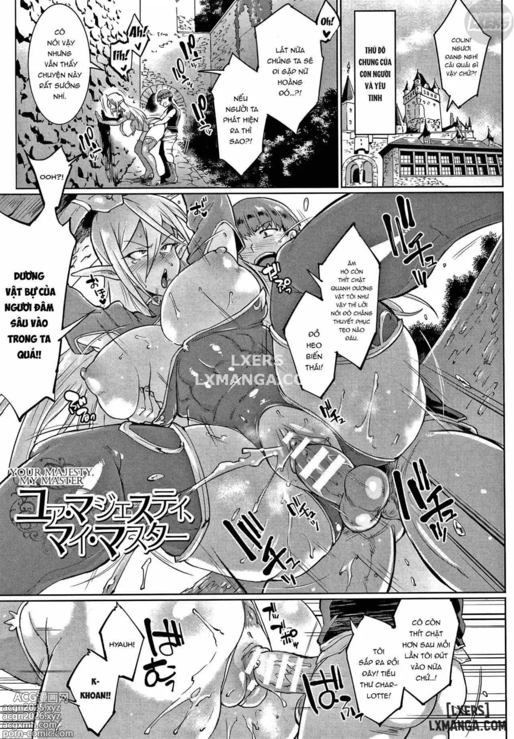 Page 32 of doujinshi Sennen Reijou ~My Lady, My Master