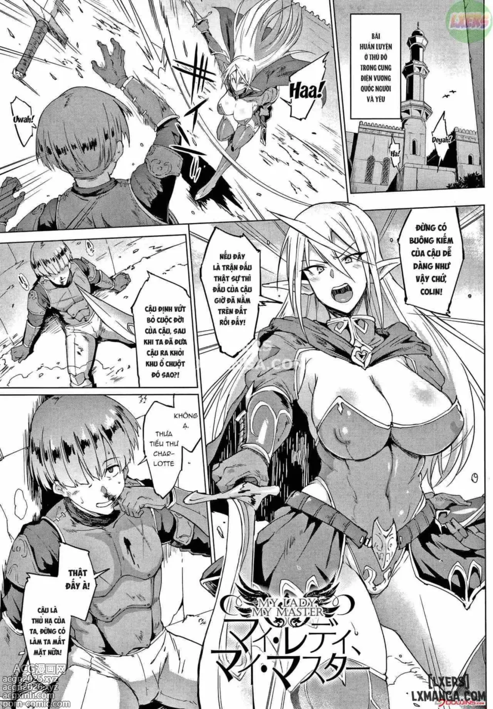 Page 6 of doujinshi Sennen Reijou ~My Lady, My Master