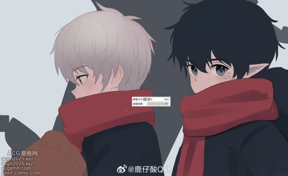 Page 1 of imageset Weibo+Twitter+Bluesky+Pixiv+FANBOX