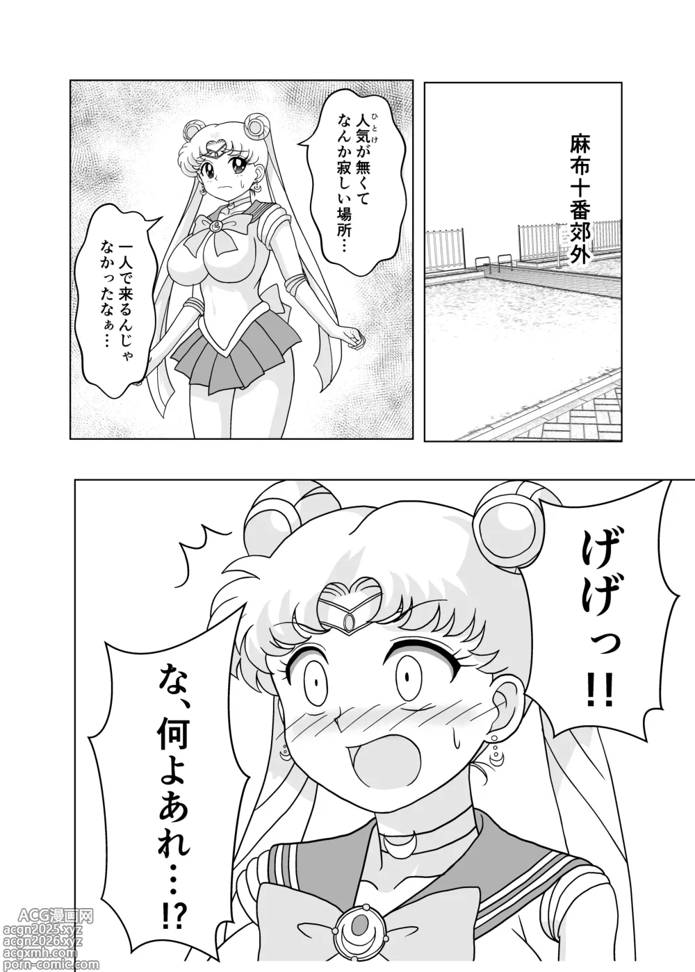 Page 3 of doujinshi セーラー戦士 オナホ化計画
