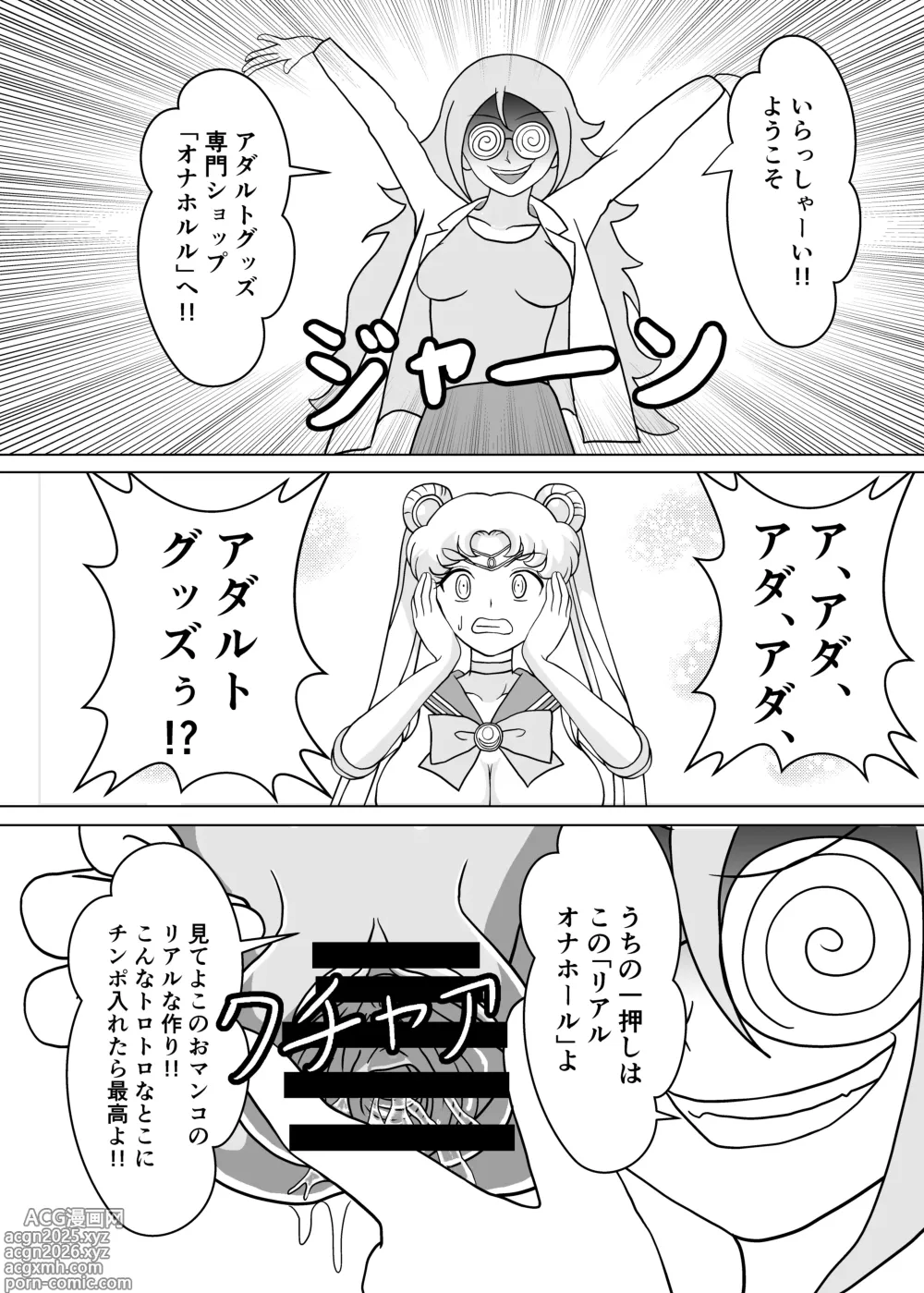 Page 5 of doujinshi セーラー戦士 オナホ化計画