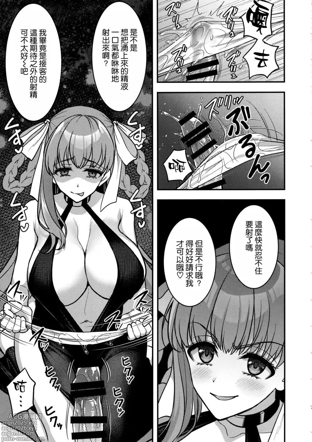 Page 7 of doujinshi BB Dubai no Dosukebe Sei Settai