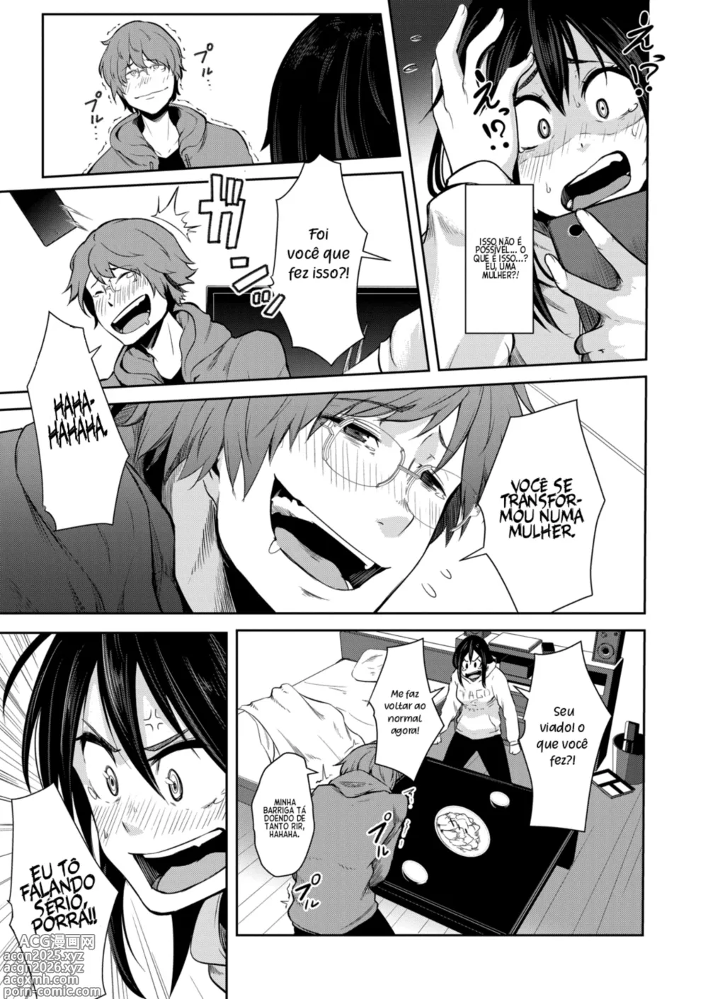 Page 7 of manga Do garoto à garota