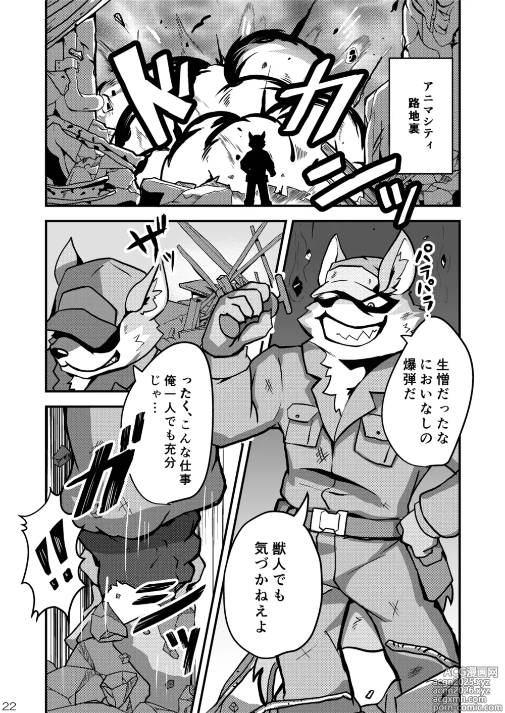 Page 20 of doujinshi Kudakareta Hokori