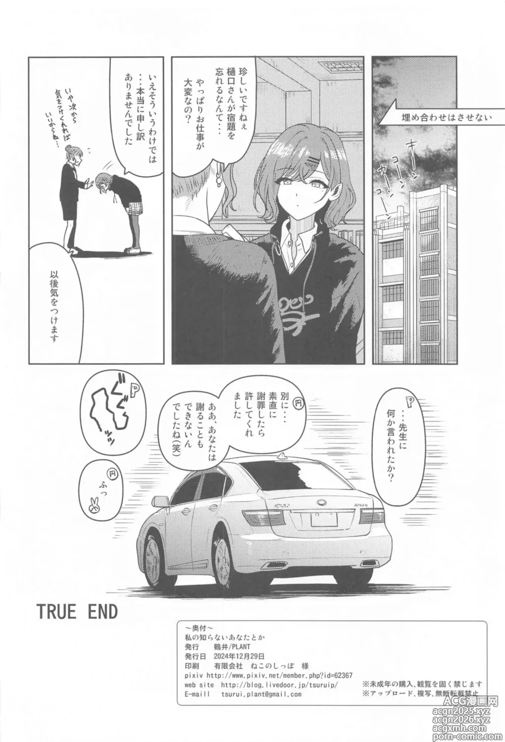 Page 32 of doujinshi Watashi no Shiranai Anata Toka