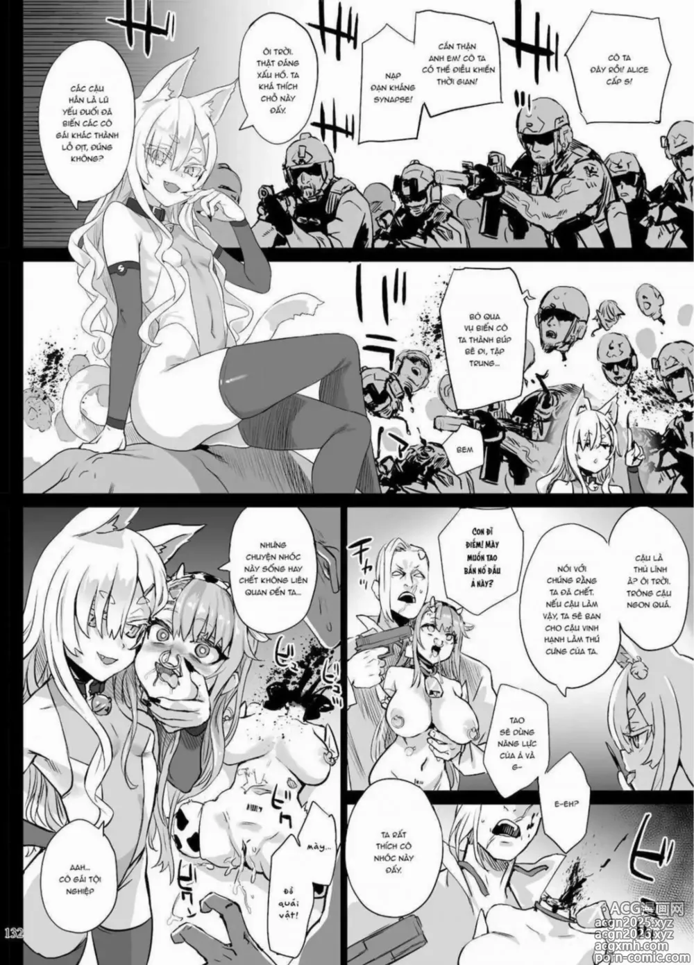 Page 130 of manga Inousha Shoujo Kesson Goudou II―Reunion of the Heroes