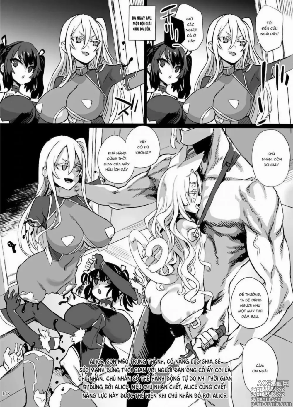 Page 136 of manga Inousha Shoujo Kesson Goudou II―Reunion of the Heroes