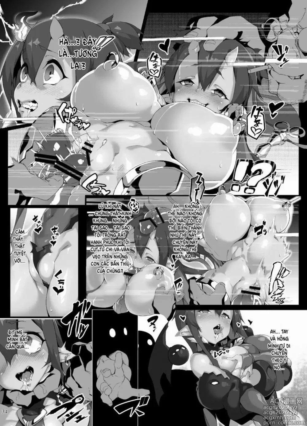 Page 33 of manga Inousha Shoujo Kesson Goudou II―Reunion of the Heroes