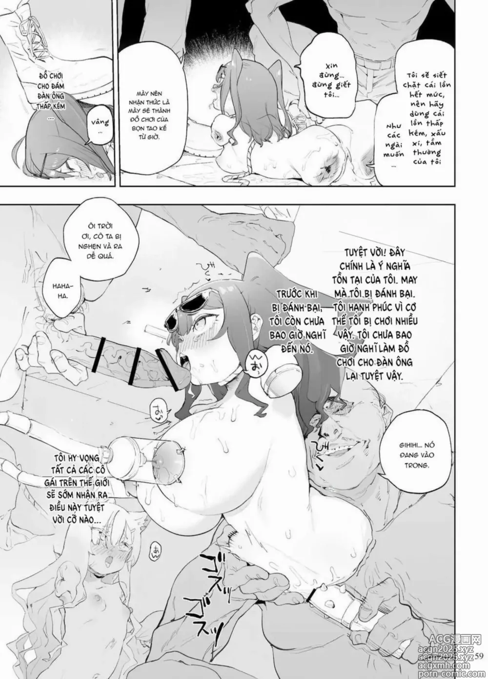 Page 58 of manga Inousha Shoujo Kesson Goudou II―Reunion of the Heroes