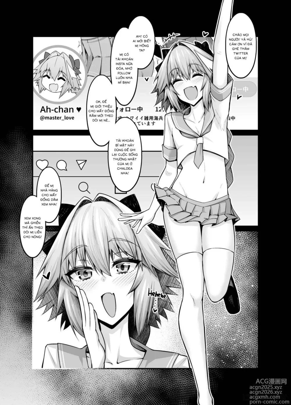 Page 2 of doujinshi Saoyaku Astolfo ga Onna Eirei to Ecchi Shimakuru Hon