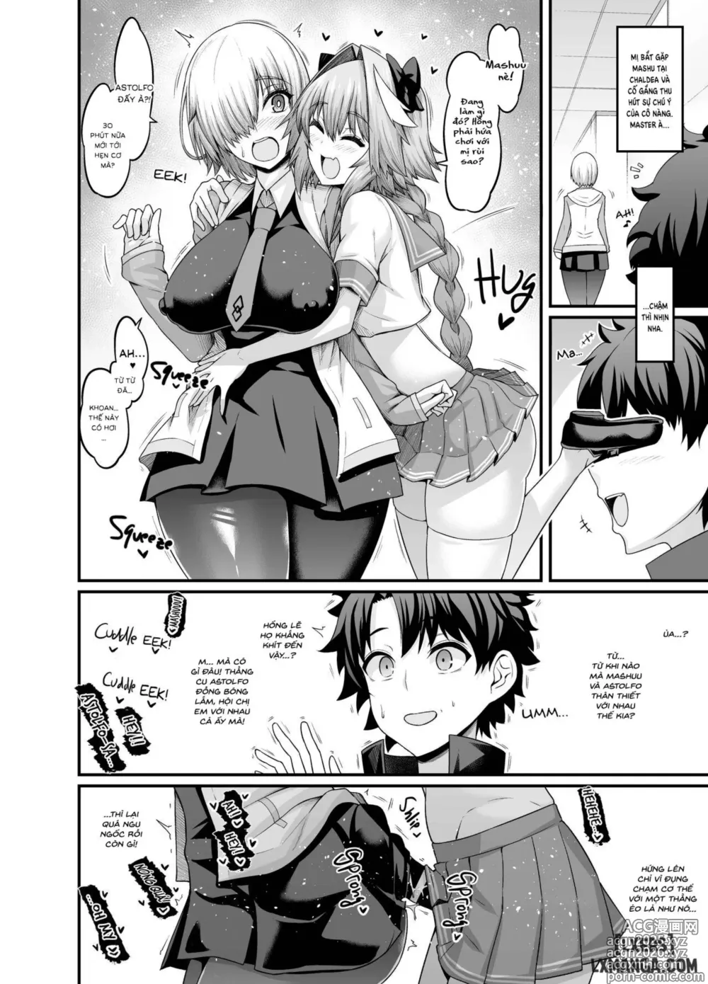 Page 3 of doujinshi Saoyaku Astolfo ga Onna Eirei to Ecchi Shimakuru Hon