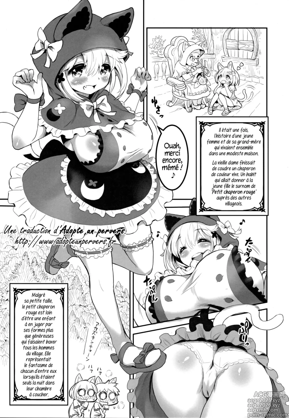 Page 2 of doujinshi Kemomimi Douwashuu -Akazukin-chan-