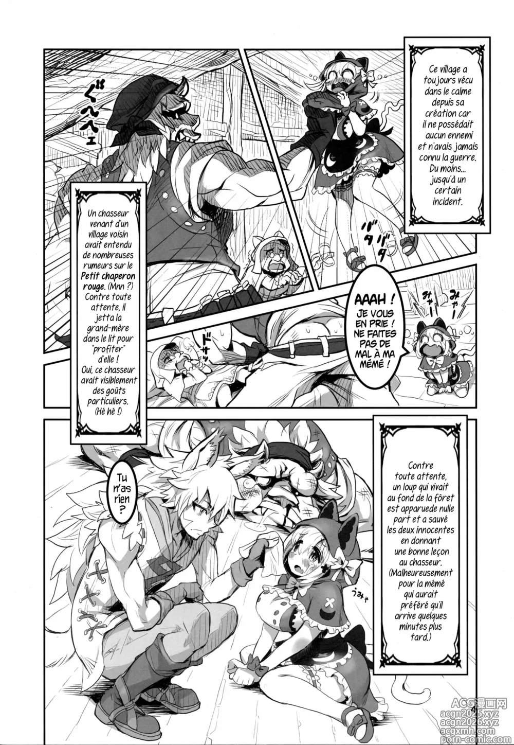 Page 3 of doujinshi Kemomimi Douwashuu -Akazukin-chan-