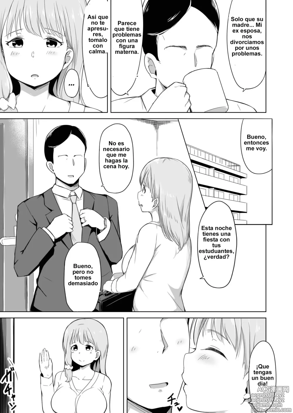 Page 4 of doujinshi Mi Hijastro es Demasiado para Mí