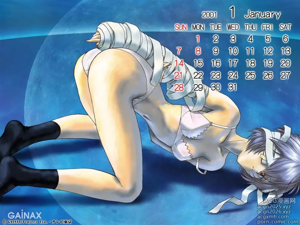 Page 7 of imageset Neon Genesis Evangelion Nousatsu Calendar 2001 & 2002