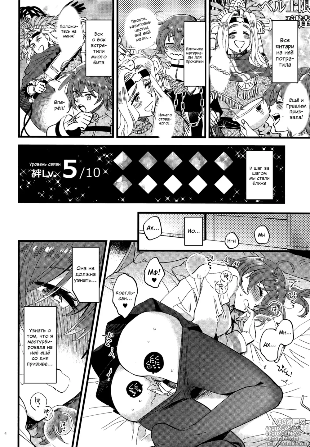 Page 3 of doujinshi Megami-sama ni Yakedo suru hodo Kogasaretai