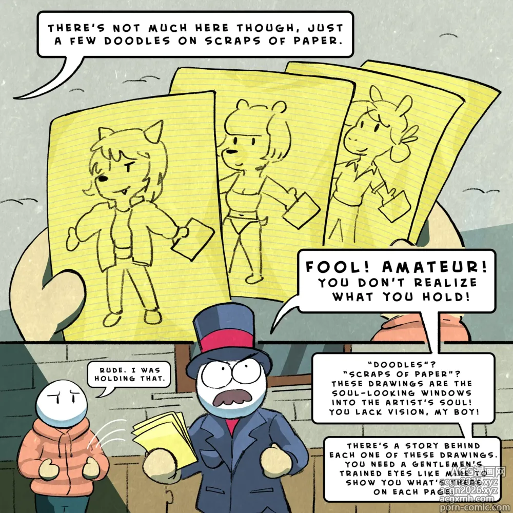 Page 14 of imageset SugSlimic superemdog deersun October Nights - Art archive Discord Patreon content