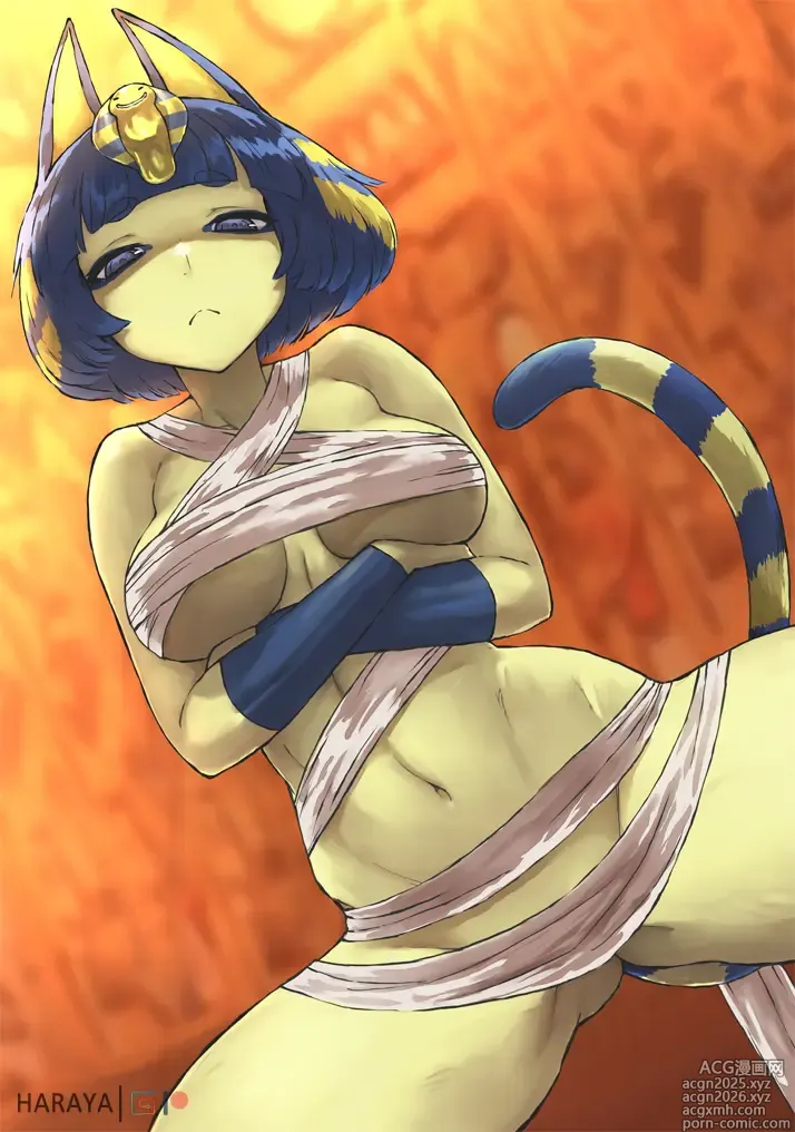 Page 1 of imageset Ankha P By Unknown Artist Backup
