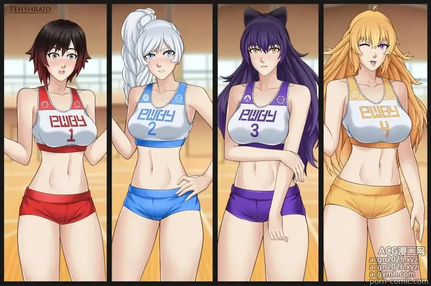 Page 1 of imageset RWBY Workout Set