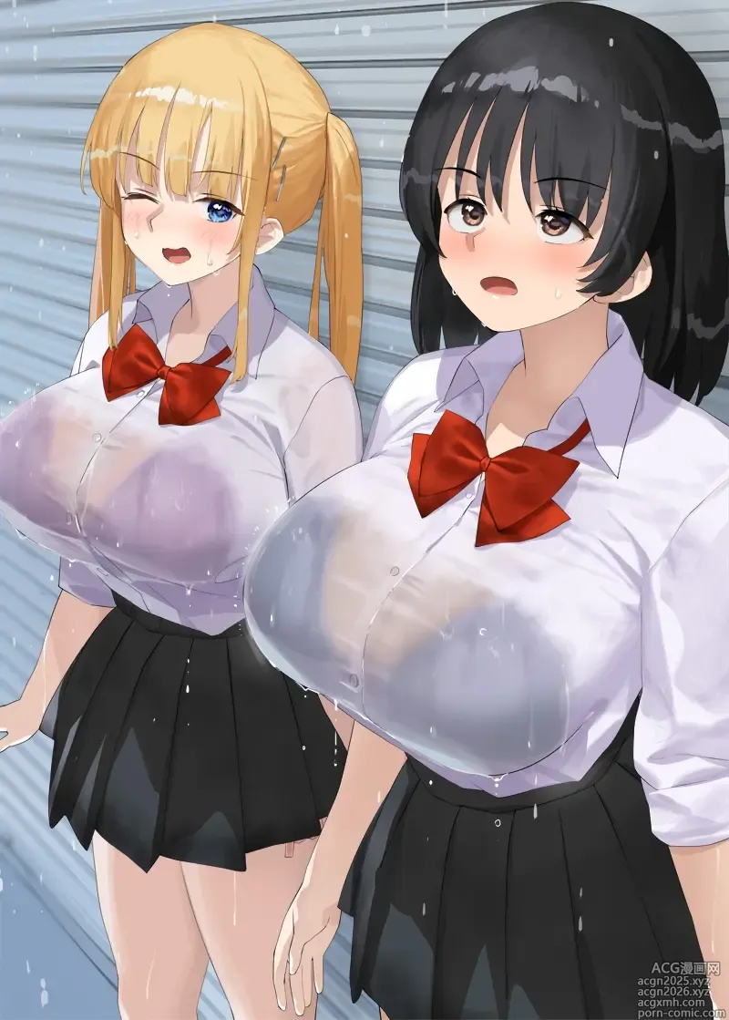 Page 1 of imageset 巨乳の双子に好かれたせいでい