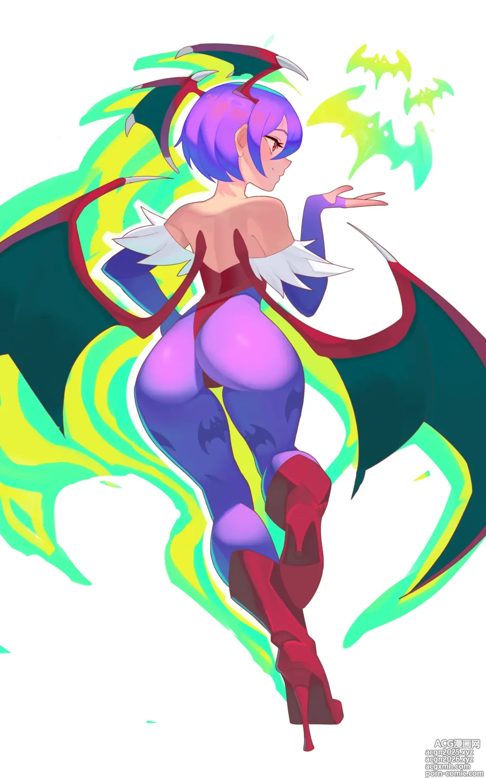 Page 16 of imageset Lilith Aensland Ass Collection