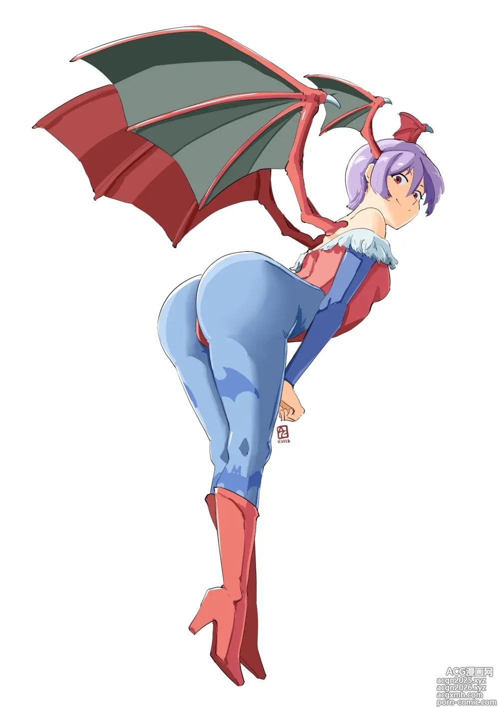 Page 17 of imageset Lilith Aensland Ass Collection