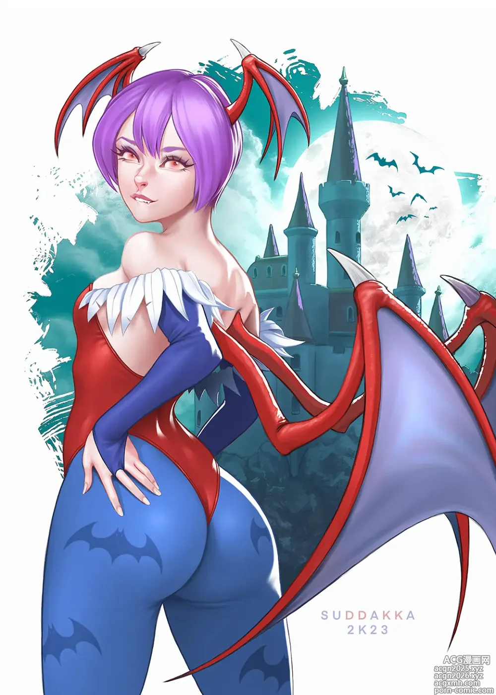Page 21 of imageset Lilith Aensland Ass Collection
