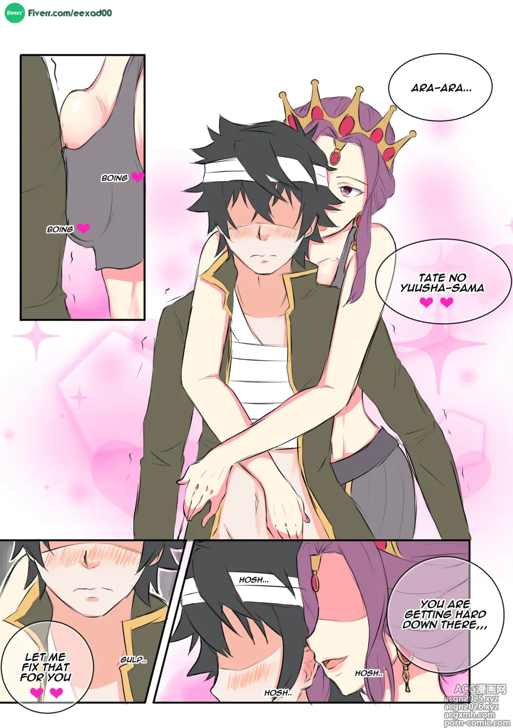 Page 20 of imageset Naofumi × Mirellia 3