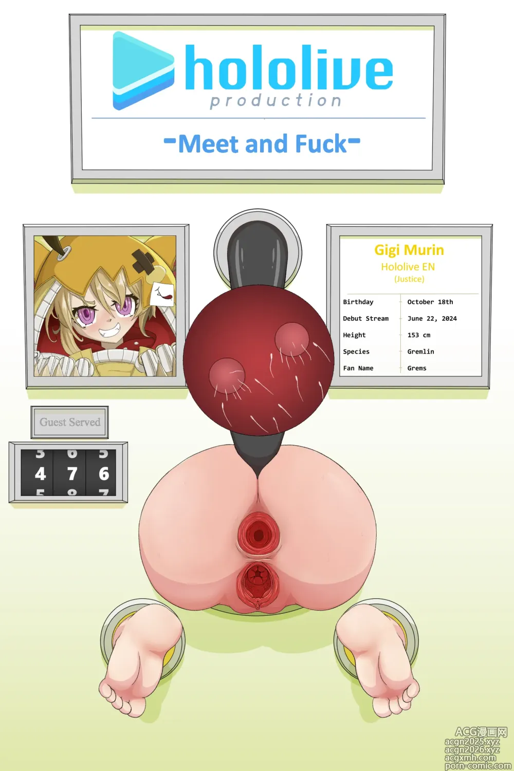 Page 30 of imageset Moderately Ashamed - Wall Butt YCH Gallery