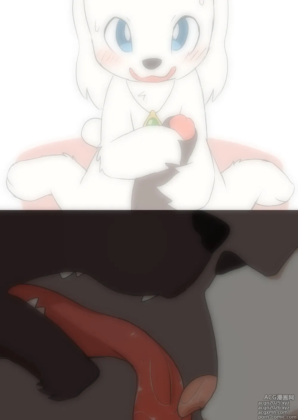Page 1 of imageset Giving a Hand & Dominated + Extras (decensored)