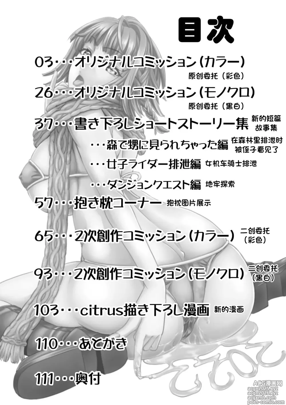 Page 2 of imageset Monji Anal Bunch Commission Omnibus First Half Edition 2022